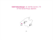 Tablet Screenshot of cafe-katzenberger.de